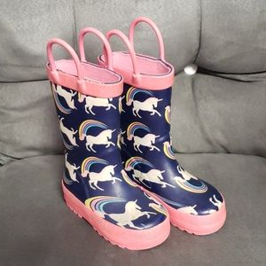 Carter's rain boots toddler size 5
